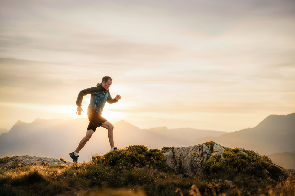 Man running