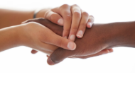holding hands